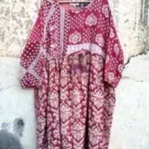 Kantha Bae Daydreamer Midi Dress (One Size)